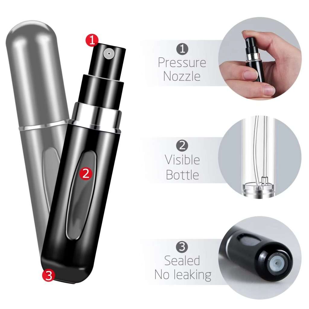 What Is a 5ml Aluminum Perfume Atomizer and Why Is It Essential for ...